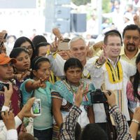 Anaya ofrece retomar los Acuerdos de San Andrés… a indígenas confrontados con el EZLN