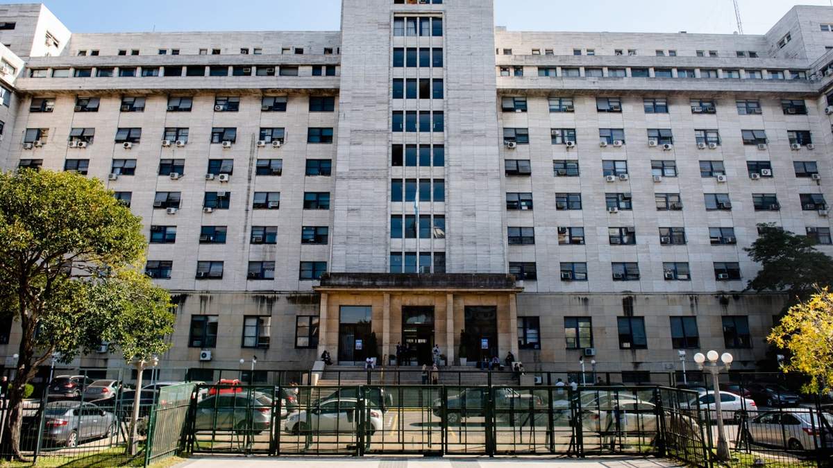 Tribunales federales de Comodoro Py. Fuente: (Twitter)