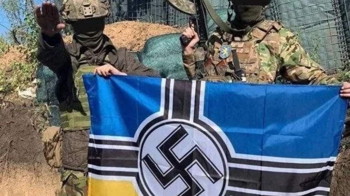 Integrantes del Batallón Azov