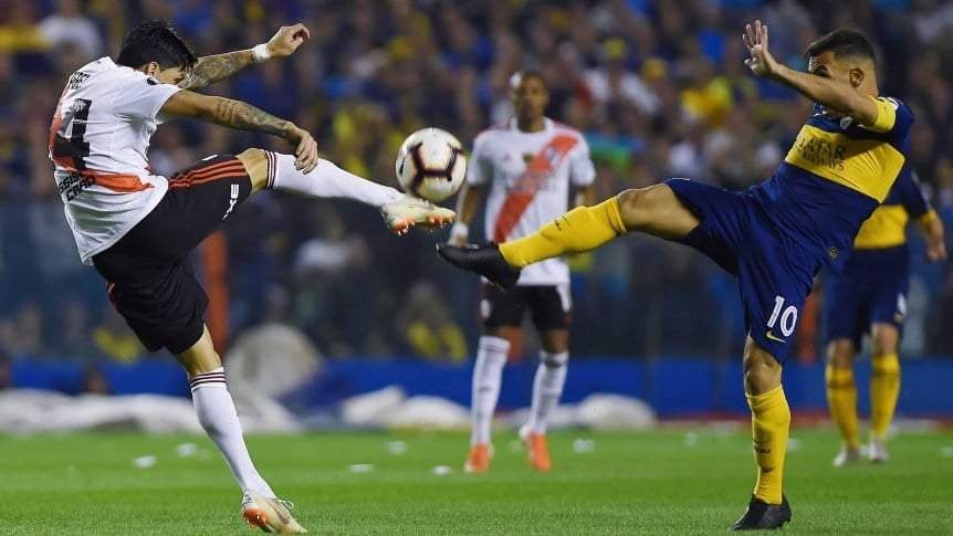 River y Boca. Fuente: (Twitter).