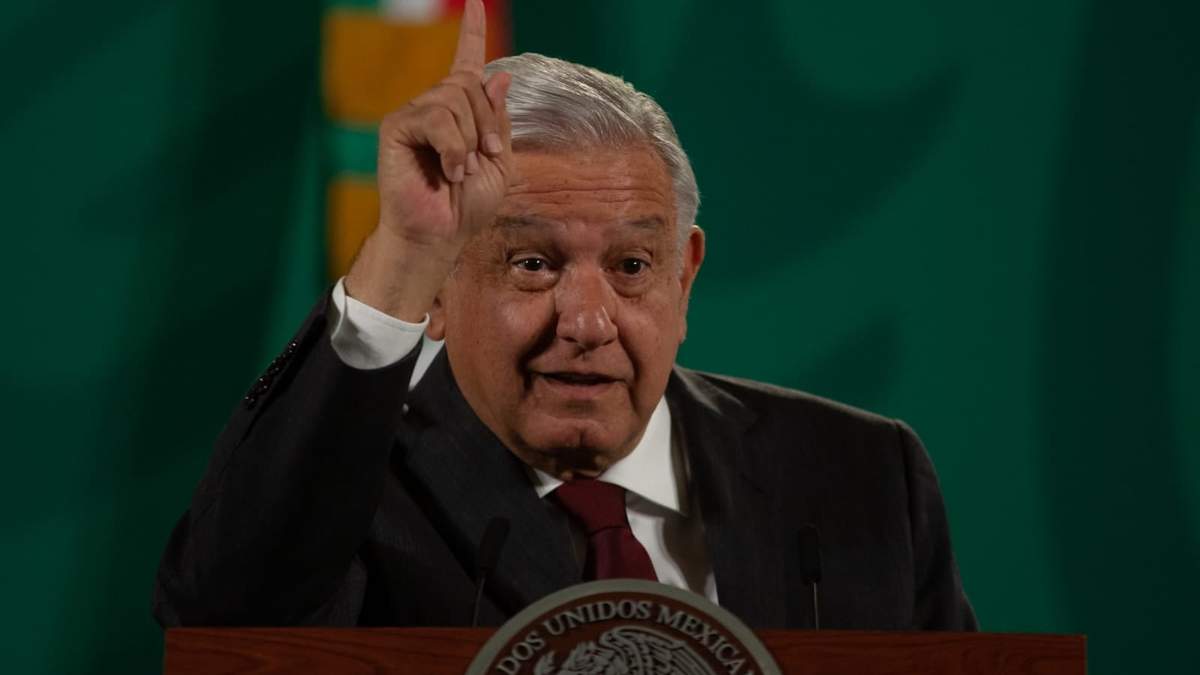 El presidente López Obrador