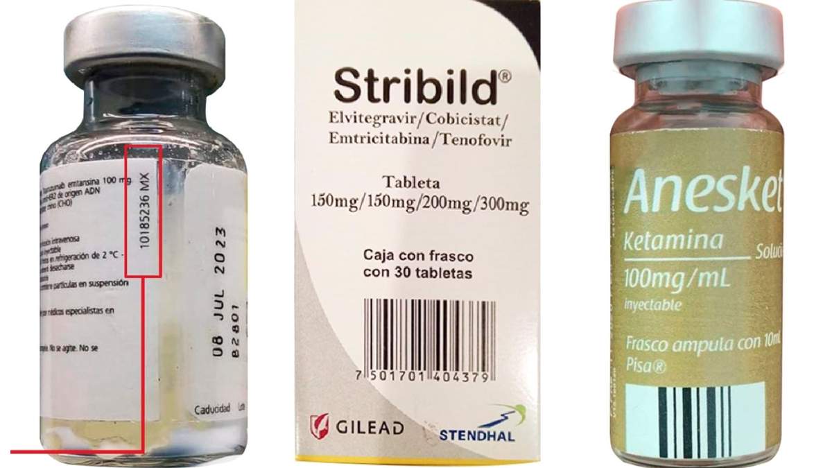 Kadcyla, Stribild y Anesket Ketamina falsificados