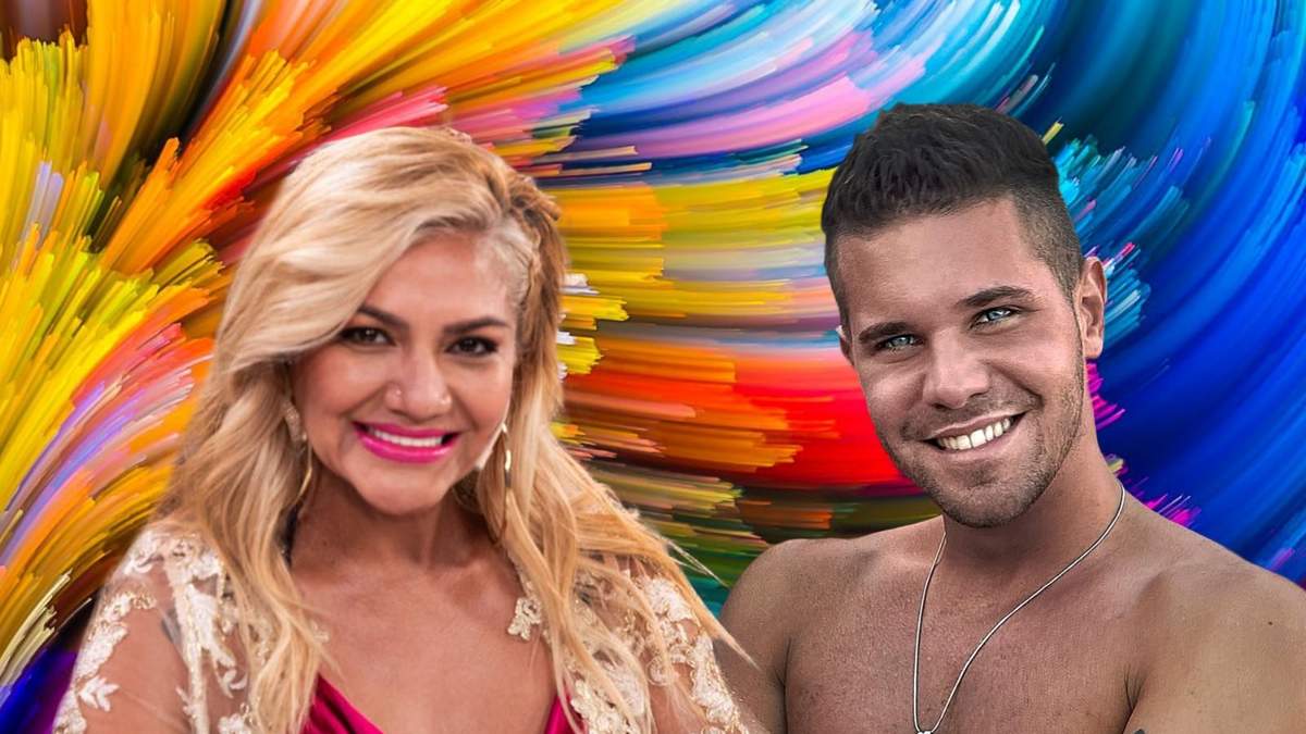 Gladys, la Bomba Tucumana, y Locho Loccisano. Fuente: (Minuto Neuquén)
