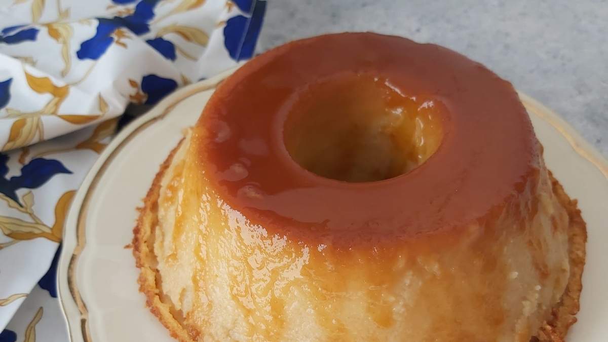 Budín de pan. Fuente: (Instagram)
