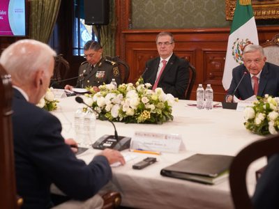 Reunión entre AMLO y Biden fue por mucho la más productiva y cordial: Ebrard