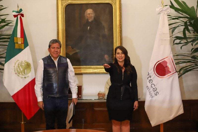 David Monreal y Lyndiana Bugarín