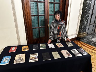 Un reconocimiento que abraza: Luisa Valenzuela ante su ingreso a la Biblioteca de Escritoras de la UNAM