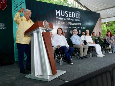 En agosto o septiembre quedará terminado el circuito completo del Tren Maya: AMLO