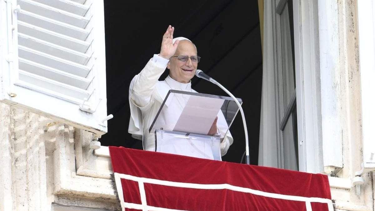 El papa León XIV.