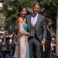 Desbordan de alegría: Patricia Noarbe y Marcos Llorente transitan un mágico momento