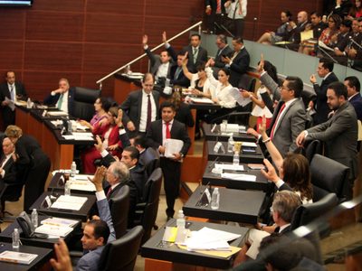 El PRI en el Senado respalda acciones de Peña contra proteccionismo de Trump