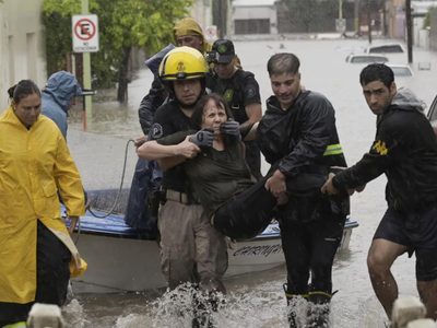 Aseguran que el temporal de Bahía Blanca fue causado por el cambio climático del planeta