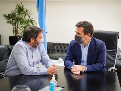 Darío Martínez se reunió con Federico Bernal: “Tenemos un gran año por delante”