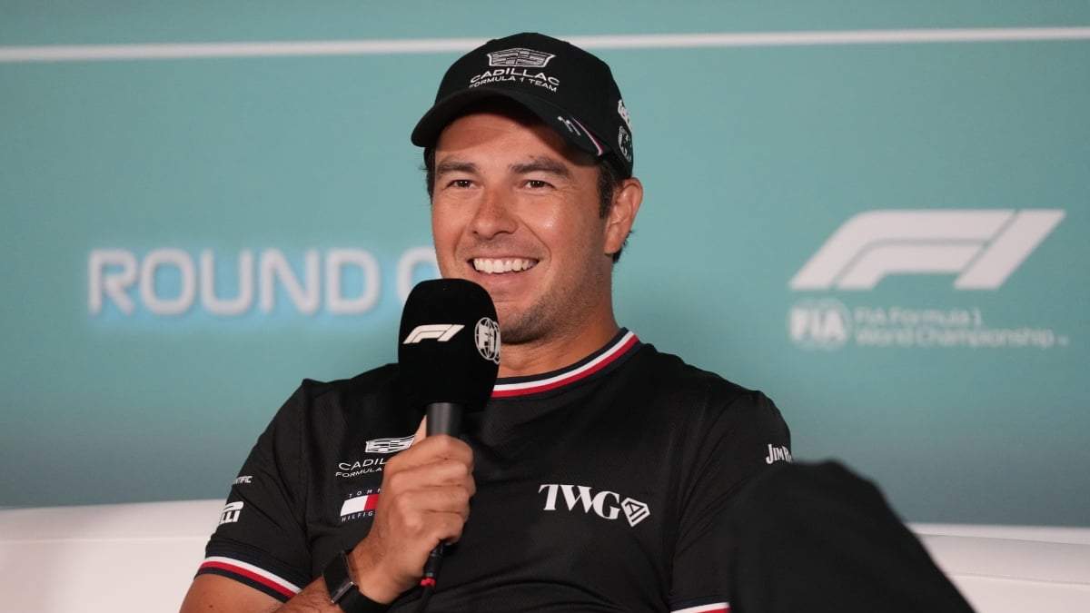 Checo Pérez, piloto de Cadillac