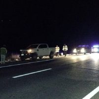 Una vaca suelta en la ruta 22 provocó un accidente entre un auto y una camioneta