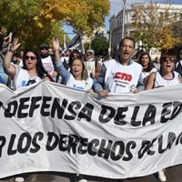 Segundo día de paro docente en Río Negro: marcharon más de 3 mil personas