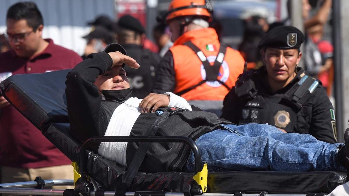 Un herido por el choque de trenes del Metro