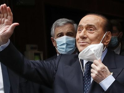 Silvio Berlusconi, hospitalizado nuevamente en un centro de salud de Milán