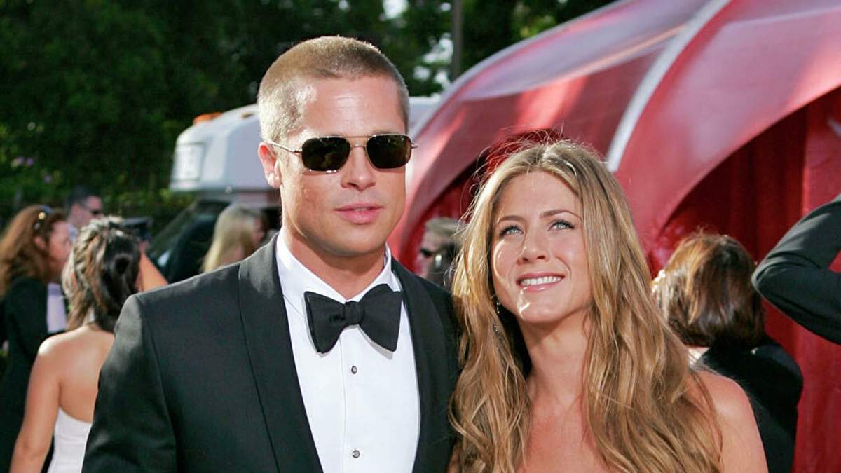 Brad Pitt y Jennifer Aniston. Fuente: (Instagram)