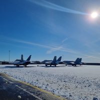 Aviones rusos sin identificar multiplican su presencia cerca de la frontera de la OTAN esta semana