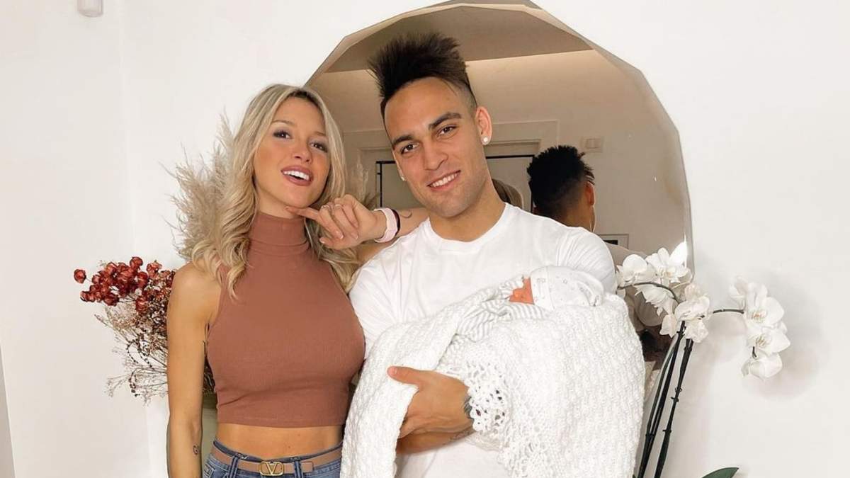 Agustina Gandolfo y Lautaro Martínez. Fuente: (Instagram)