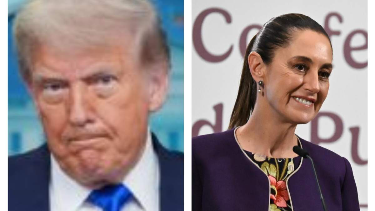 Donald Trump y Claudia Sheinbaum