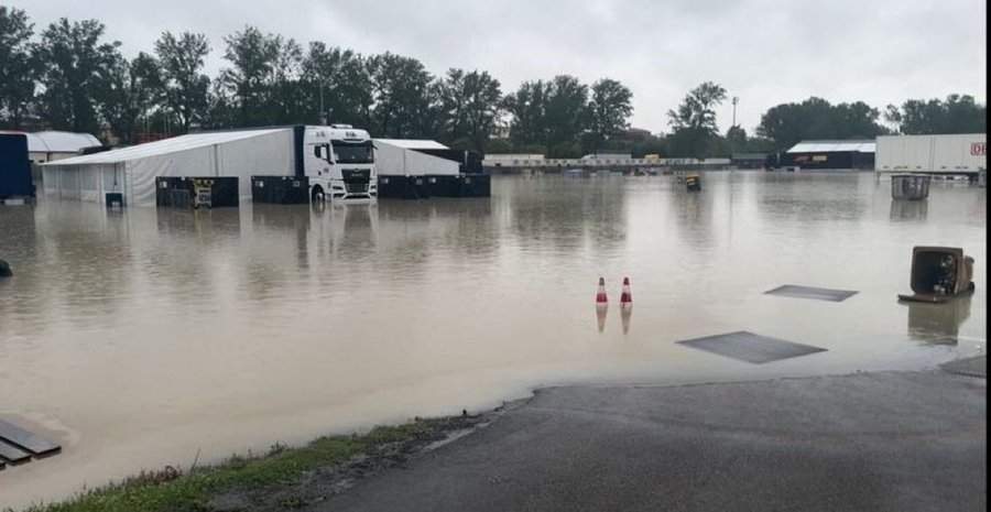 Inundación en Italia