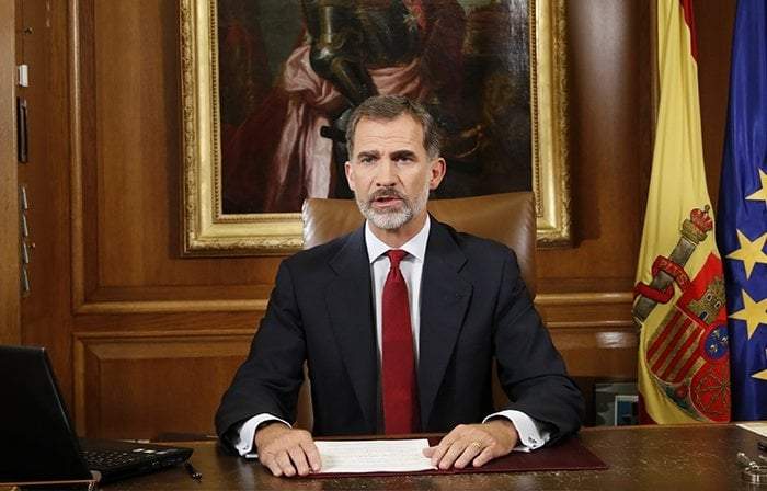 El Rey Felipe. Fuente: (Instagram)