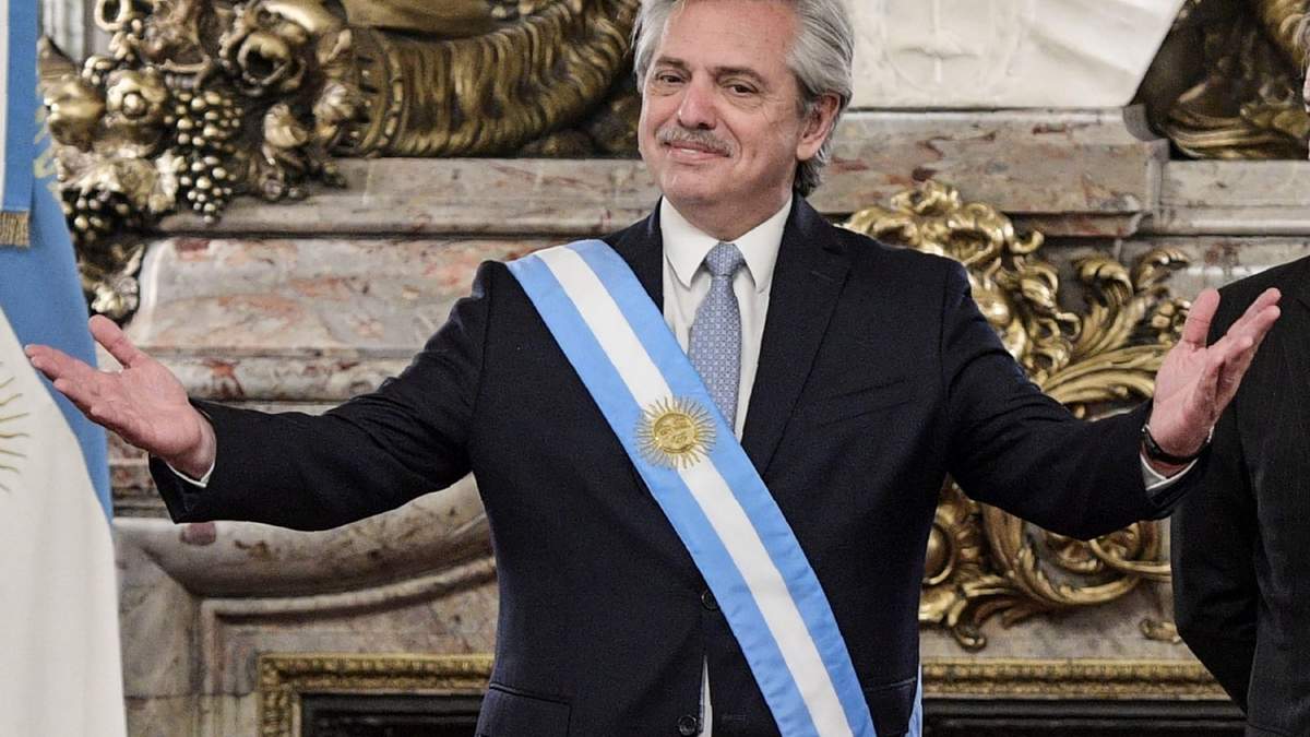 Alberto Fernández, presidente. Fuente: (Twitter)