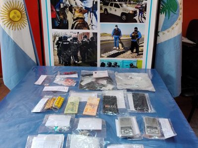 Allanaron dos kioscos de narcomenudeo en Zapala y Mariano Moreno