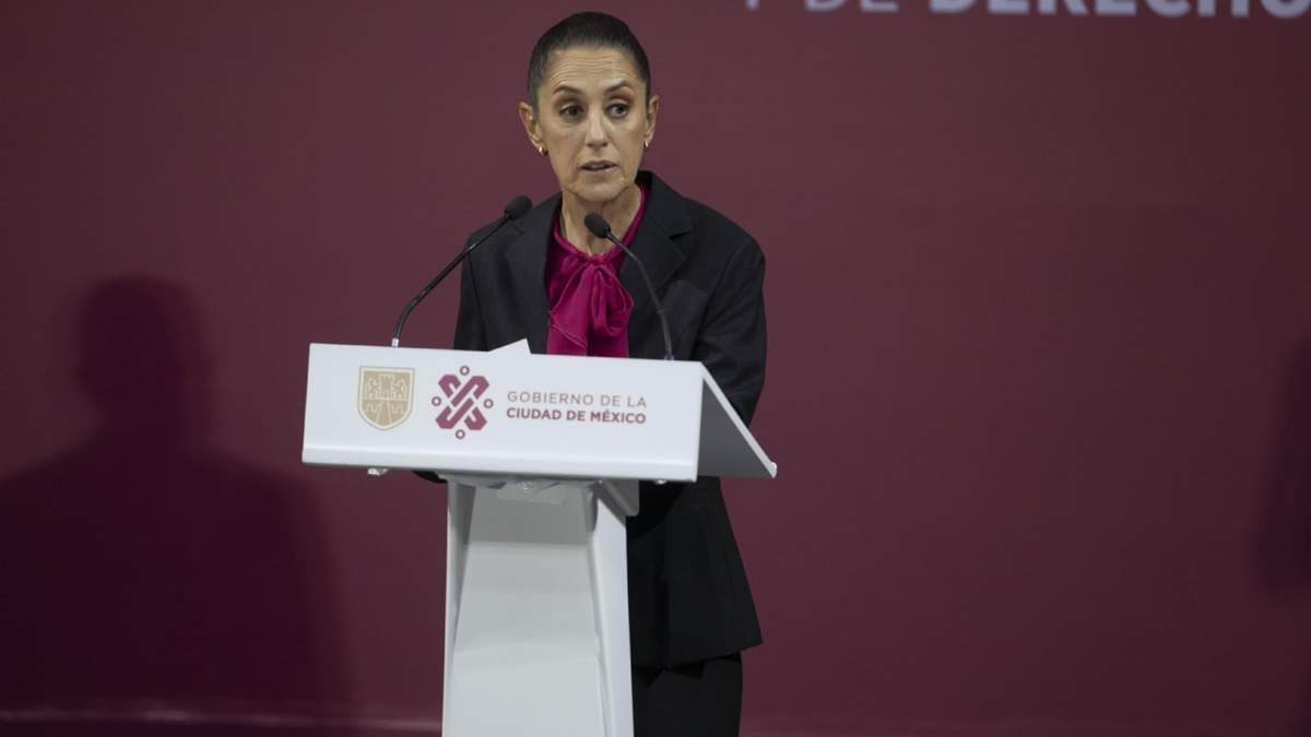 La jefa de Gobierno de la Ciudad de México, Claudia Sheinbaum