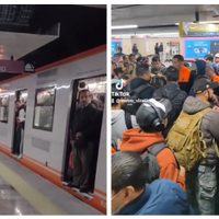 Falla en la recién rehabilitada Línea 1 del Metro provoca aglomeraciones (Videos)