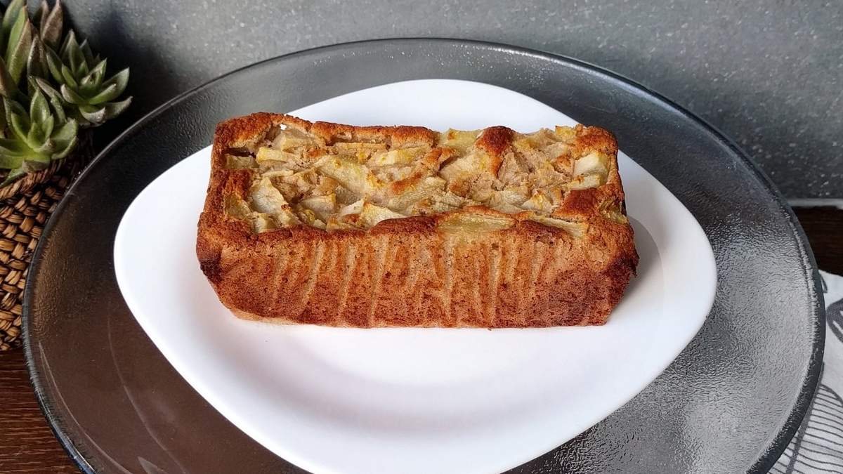 Budín de pera. Fuente: (Instagram)