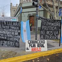Criancero de Añelo vuelve a permanecer en Casa de Gobierno por la ocupación de sus tierras