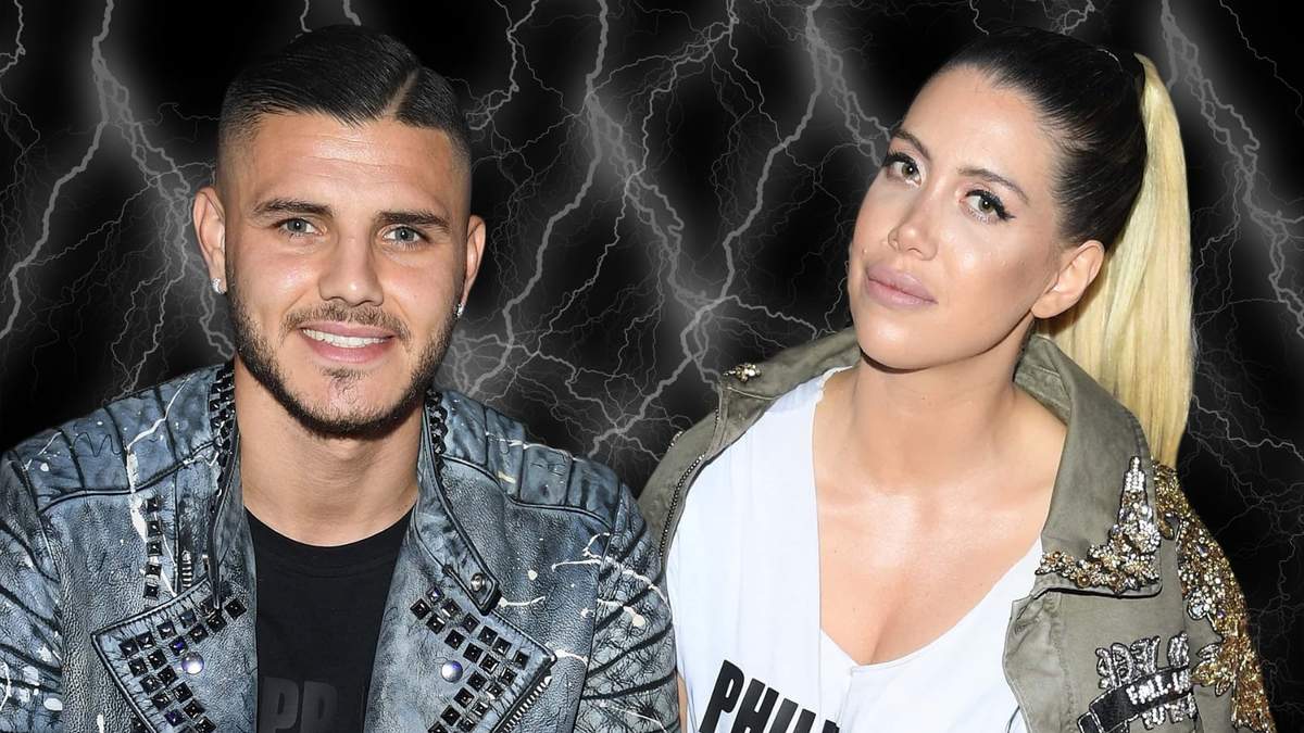 Wanda Nara y Mauro Icardi. Fuente: (Minuto Argentina)