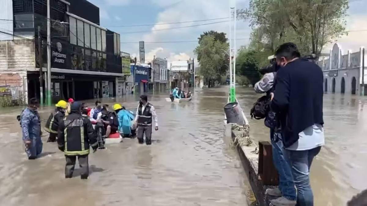 Inundación en Tula
