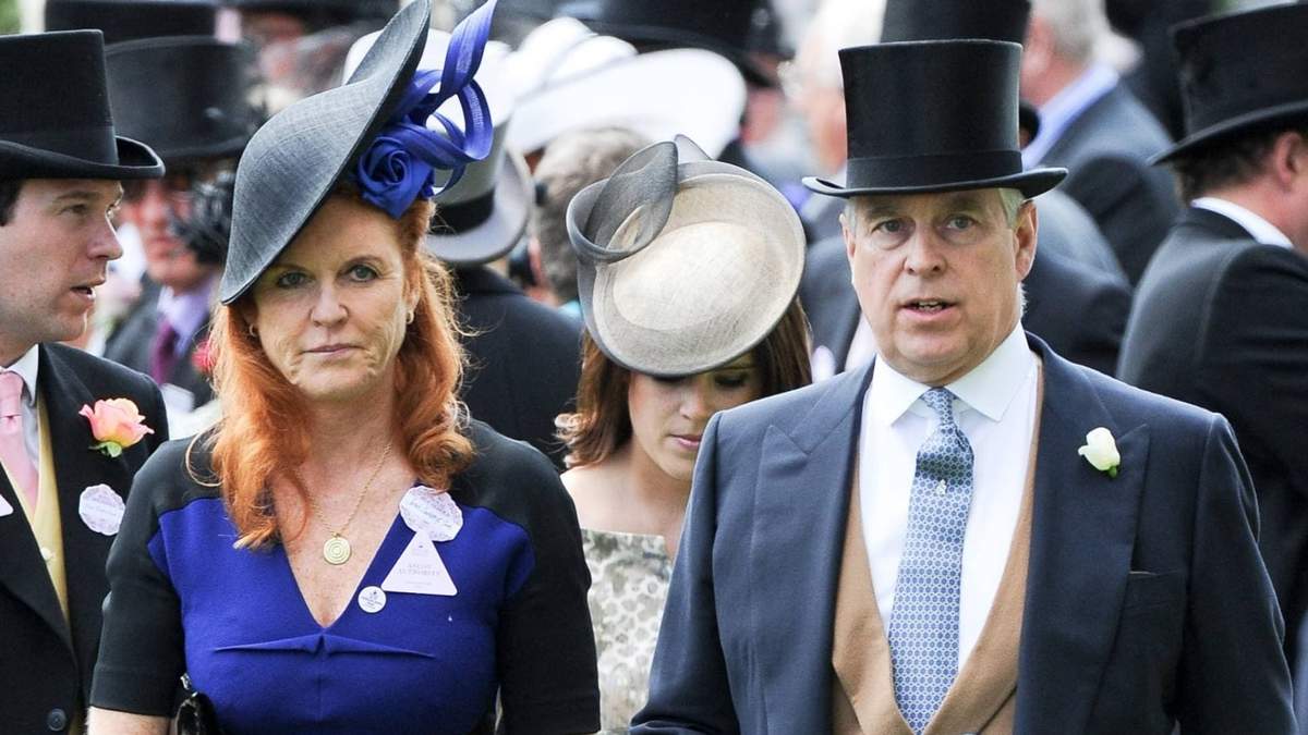 Sarah Ferguson y el príncipe Andrés. Fuente: (Instagram)