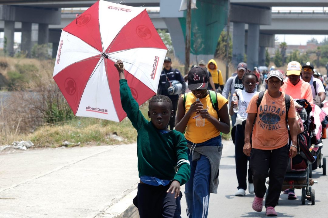 caravana migrante puebla