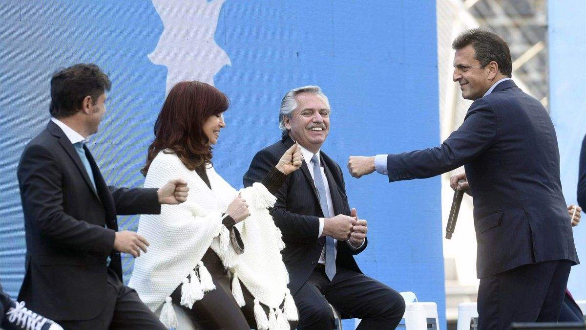 La unidad del Frente de Todos. Fuente: (Twitter)