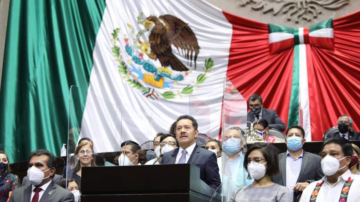 El presidente de la Junta de Coordinación Política (Jucopo) de la Cámara de Diputados, Ignacio Mier Velazco