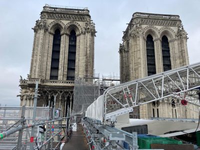 A tres años del incendio de Notre Dame, la iglesia comienza a renacer