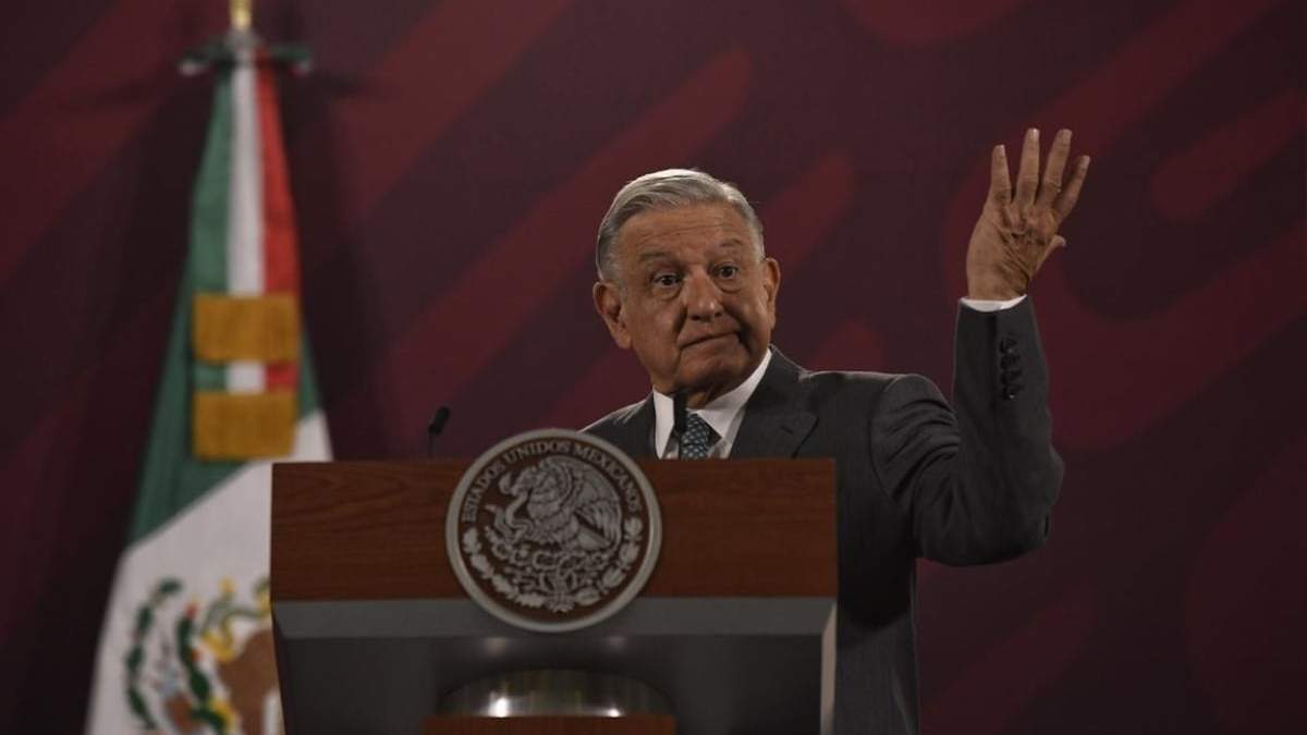 El presidente López Obrador