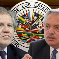 Alberto Fernández criticó el estado actual de la OEA y cruzó a su secretario general, Luis Almagro