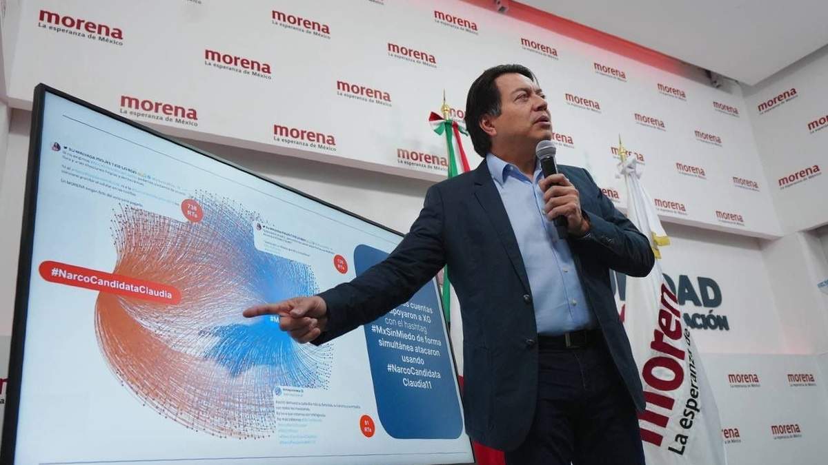 Mario Delgado insistió en la guerra de bots