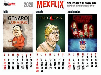 2020 Mexflix Series de Calendario para un año atrabiliario (3)