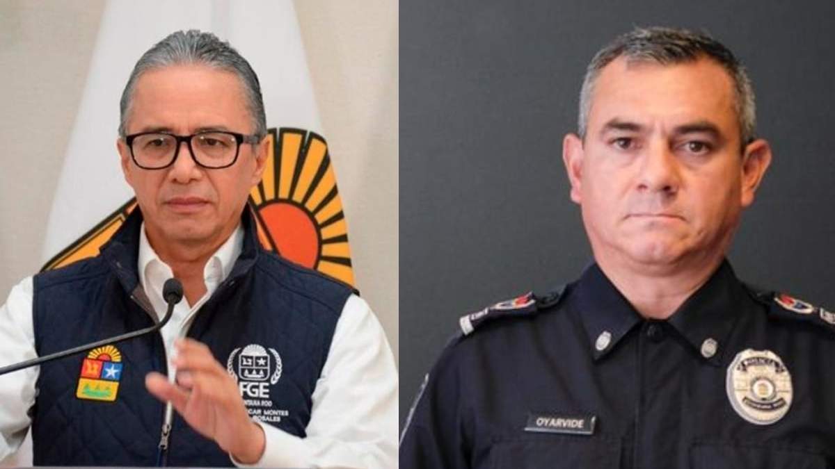 Óscar Montes de Oca Rosales renunció a su cargo de fiscal general y Rubén Oyarvide Pedrero como secretario de Seguridad Ciudadana