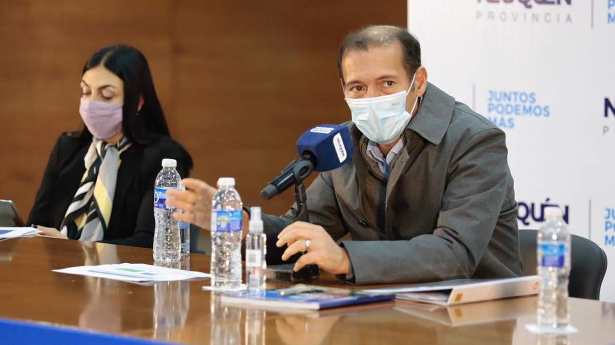 Omar Gutiérrez, gobernador de la provincia de Neuquén. Fuente: (Twitter)