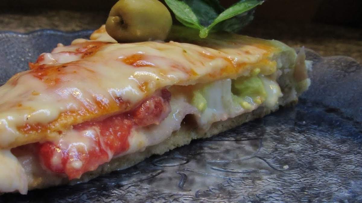 Pizza rellena. Fuente: (X)