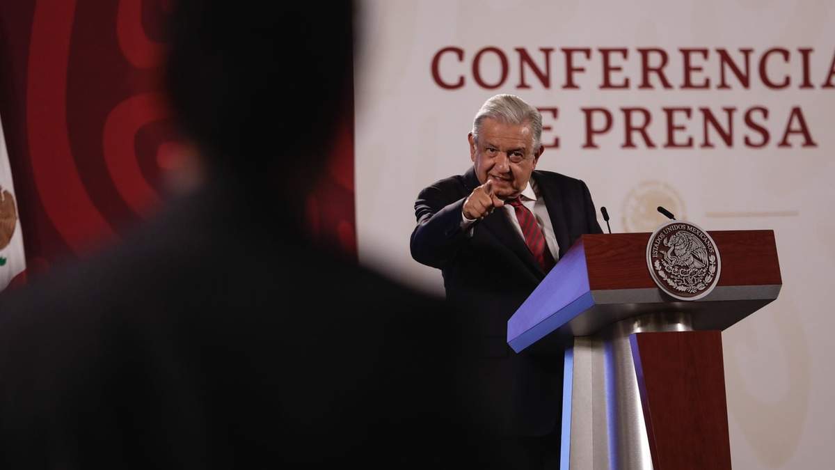 El presidente López Obrador