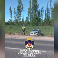 Siniestro vial en ruta 7: un joven volcó y murió aplastado por su propio auto